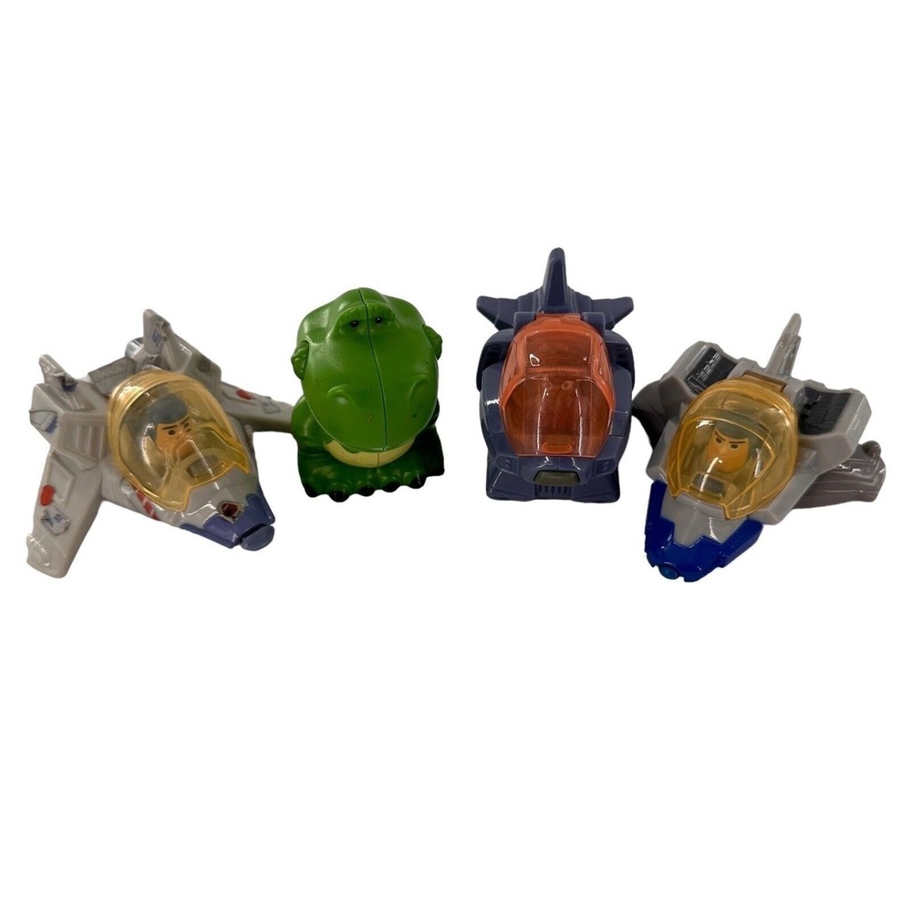 Disney Pixar Lightyear XL-15 Starship Toy Story Rex Figure Lot McDonald's 2022